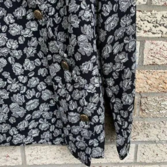 Vintage Paris luxury brand Ultima printed blazer Size M - Picture 6 of 10